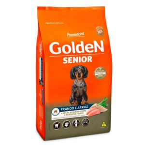 Ração Golden Cão Sênior Raças Pequenas Frango e Arroz