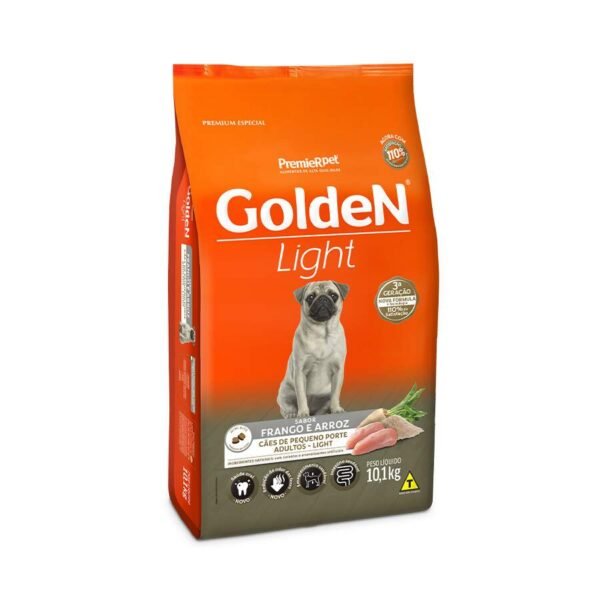 Ração Cão Golden Light Raças Pequenas Frango e Arroz
