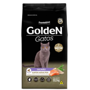 Ração Golden Gatos Adultos Salmão