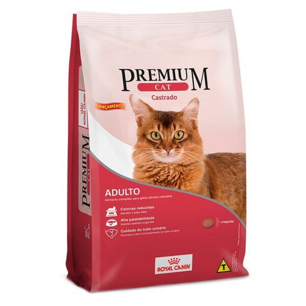 Ração Gato Royal Canin Premium Cat Castrado