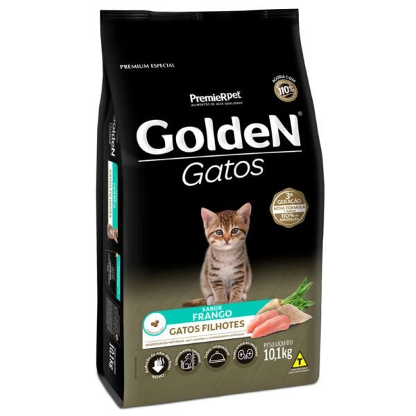 Ração Golden Gato Filhotes Frango