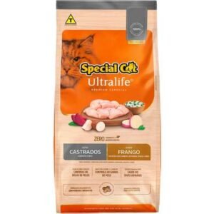 Ração Special Cat Ultralife Gatos Castrados Frango