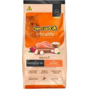 Ração Special Cat Ultralife Sênior Salmão