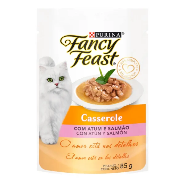 Ração Úmida Sachê Fancy Feast Gato Sabores 85g - Imagem 2