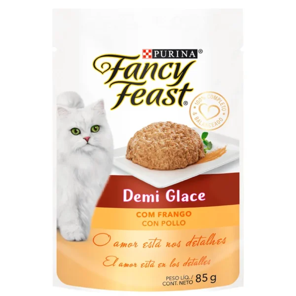 Ração Úmida Sachê Fancy Feast Gato Sabores 85g - Imagem 5