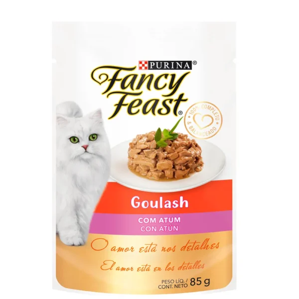 Ração Úmida Sachê Fancy Feast Gato Sabores 85g - Imagem 7