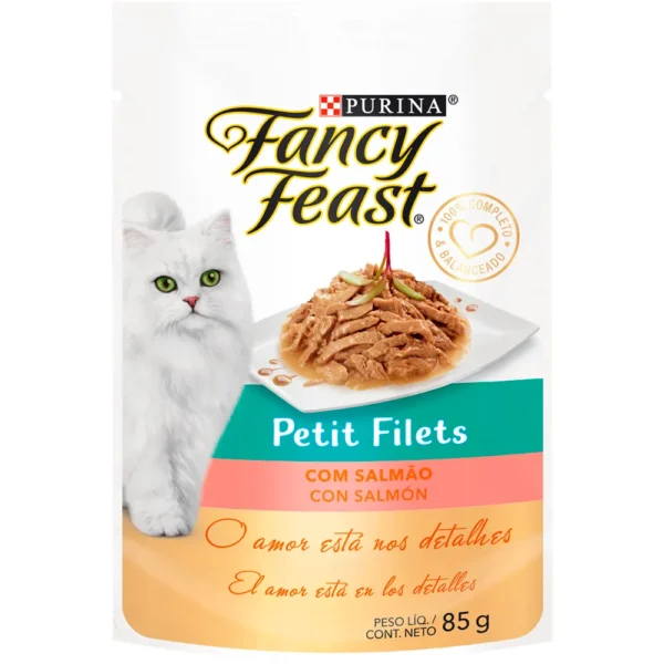Ração Úmida Sachê Fancy Feast Gato Sabores 85g - Imagem 9