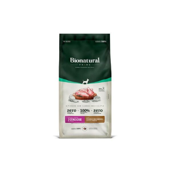 Ração Bionatural Prime Cães Filhotes Raças Pequenas