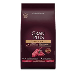 Ração GranPlus Gourmet Cão Adulto Raças Médias e Grandes Ovelha 15kg