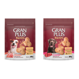 Biscoito GranPlus Cães Adultos 300g