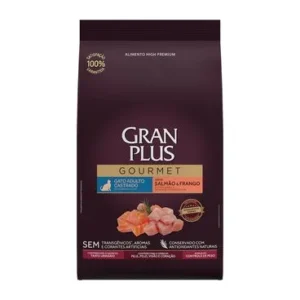 Ração GranPlus Gourmet Gatos Castrados Salmão