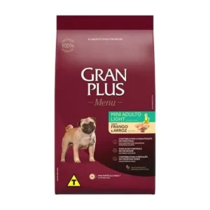 Ração GranPlus Menu Light Cão Adulto Raças Pequenas 10kg