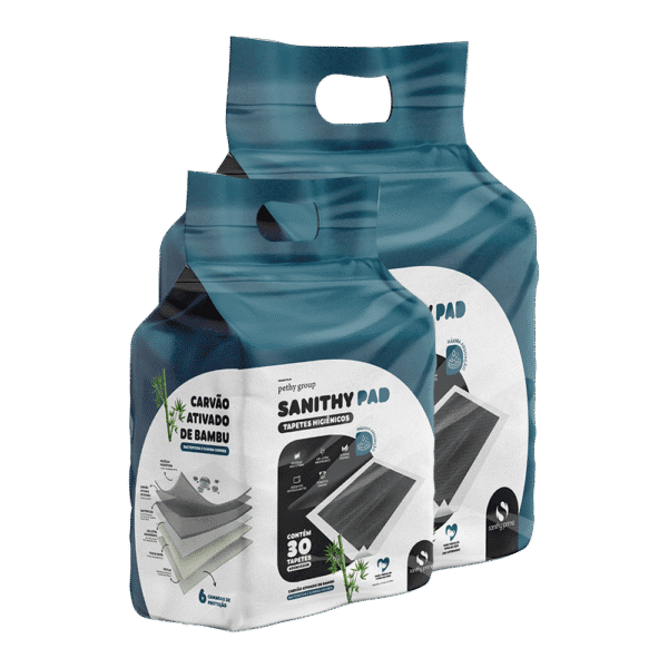 Tapete Higiênico Bamboo Sanith Pad para Cães 30un