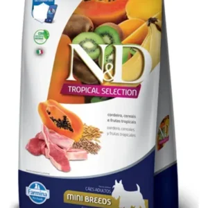 Ração N&D Tropical Selection Cães Adultos Mini Cordeiro 2 kg