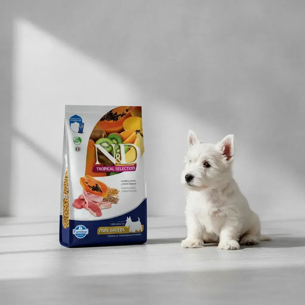 Ração N&D Tropical Selection Cães Adultos Mini Cordeiro 2 kg - Imagem 2