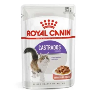 Ração Úmida Royal Canin Gatos Castrados Adultos 85g