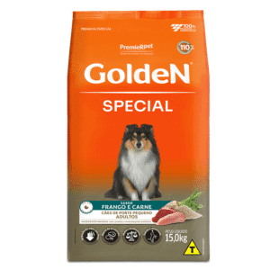 Ração Golden Special Cão Adulto Raças Pequenas Frango e Carne