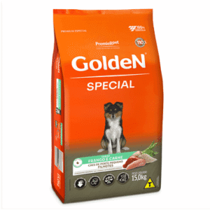 Ração Golden Special Cão Filhote Raças Pequenas Frango e Carne