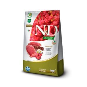 Ração Quinoa Urinary N&D Gatos Adultos sabor Pato 7,5kg
