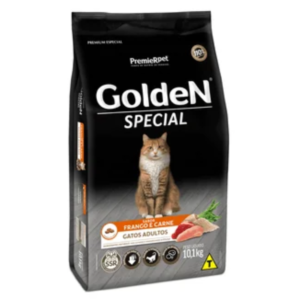 Ração Golden Special Gatos Adultos Frango e Carne