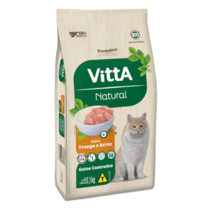 Ração Premier Vitta Natural Gatos Castrados Frango 10kg
