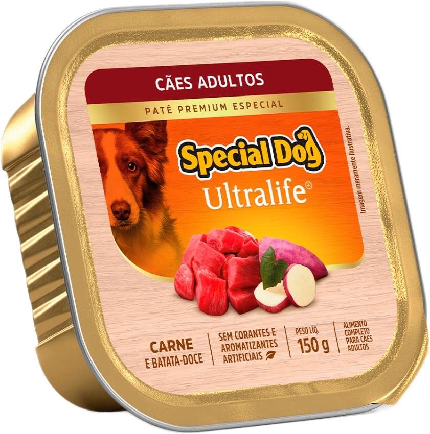 Ração Úmida Patê Special Dog Cães 150g - Imagem 5