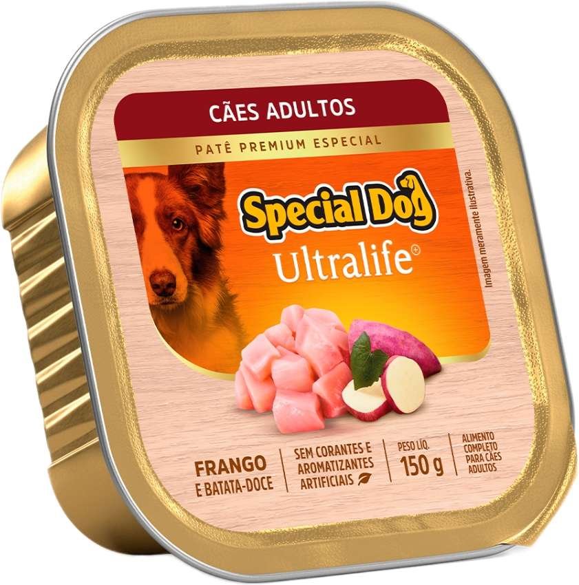 Ração Úmida Patê Special Dog Cães 150g - Imagem 4