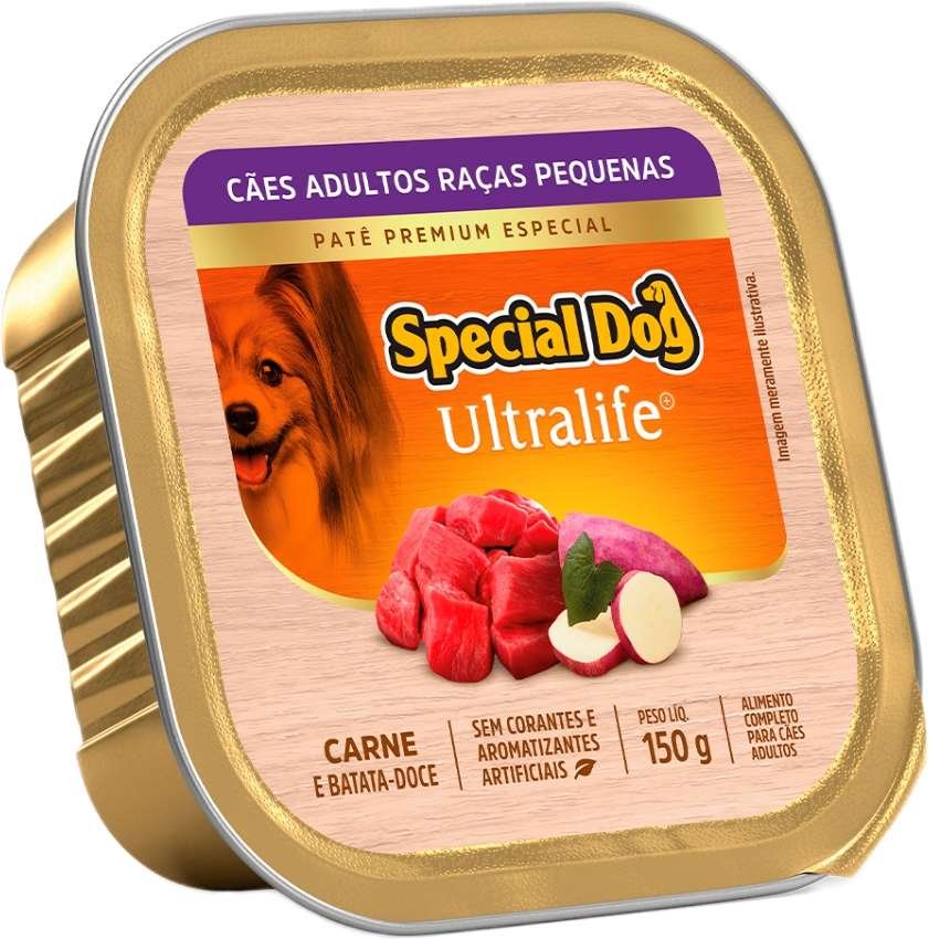 Ração Úmida Patê Special Dog Cães 150g - Imagem 3