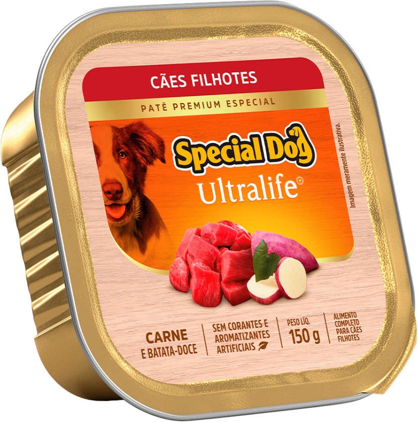 Ração Úmida Patê Special Dog Cães 150g - Imagem 2