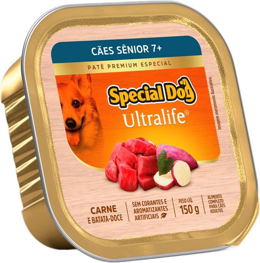 Ração Úmida Patê Special Dog Cães 150g - Imagem 6