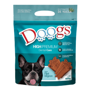 Petisco Palito Dental Doogs Filé Mignon 400g para Cães