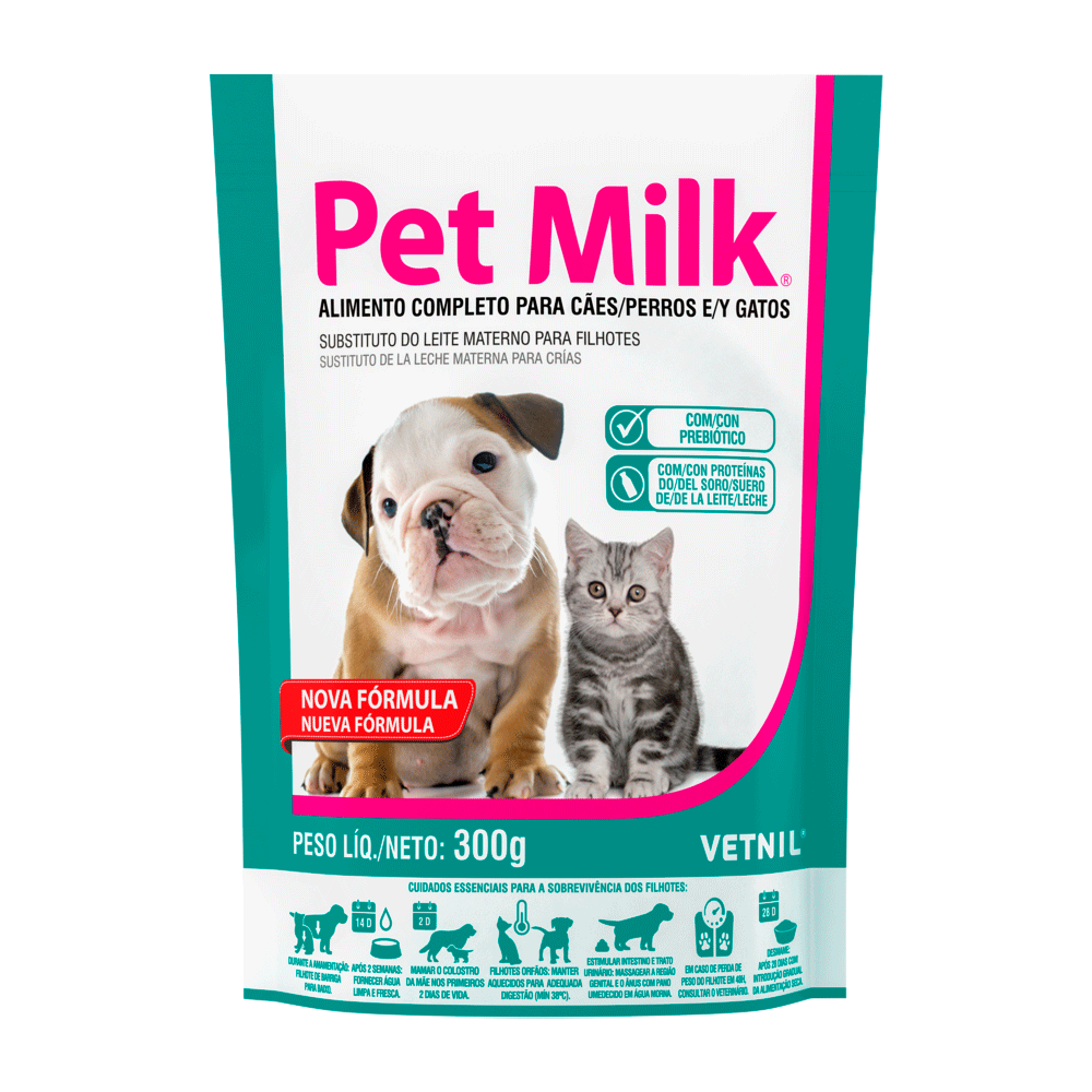 Pet Milk– Leite Substituto para Filhotes de Cães e Gatos - Imagem 2