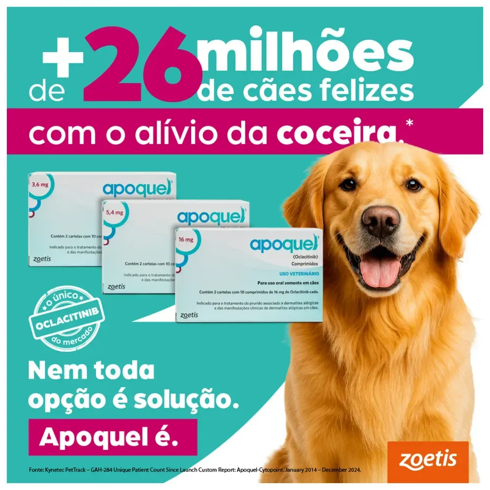 PROMOÇÃO Apoquel 5,4 mg - Tratamento para coceira em Cães 20 comprimidos - Imagem 5