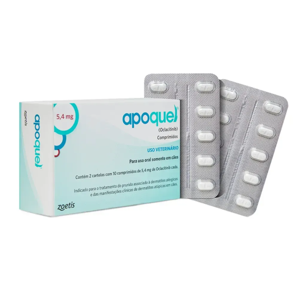 PROMOÇÃO Apoquel 5,4 mg - Tratamento para coceira em Cães 20 comprimidos - Imagem 2