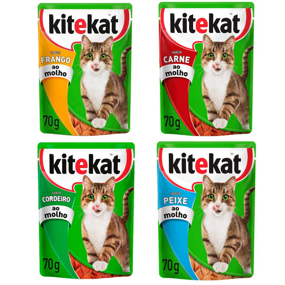 Ração Úmida Sachê KiteKat 70g