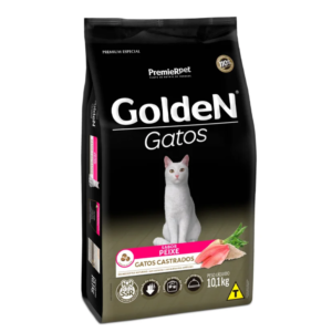 Ração Golden Gatos Castrados Peixe