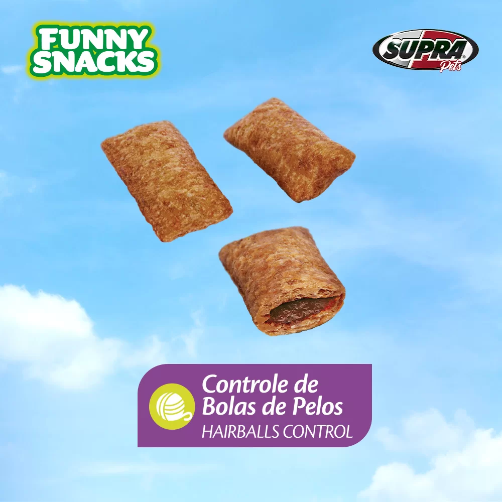 Petisco Funny Cat Frango Controle Bola de Pelos 50g - Imagem 2