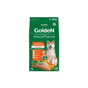 Ração Golden Seleção Natural Cão Adulto Raças Grandes Frango, Abóbora e Alecrim - 12kg