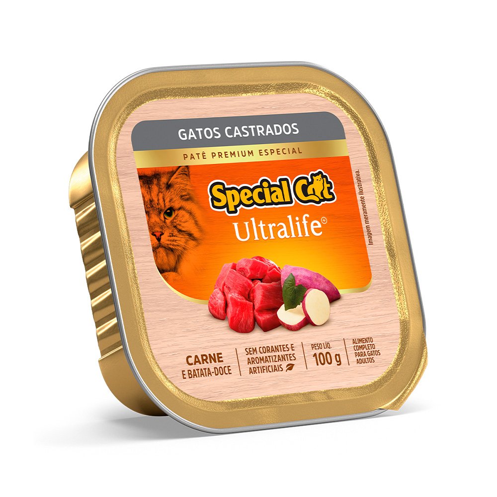 Patê Special Cat Ultralife Castrado - 100g