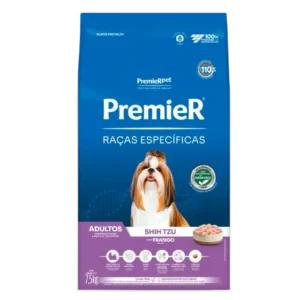 Ração Premier Cão Shih Tzu Adulto Frango 7,5kg