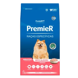 Ração Premier Cão Spitz Alemão Adulto Frango 1kg