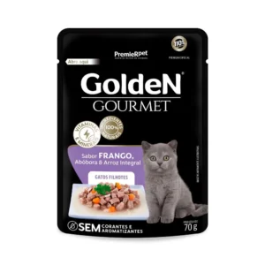 Ração Úmida Sachê Golden Gourmet Gatos Filhotes 70g