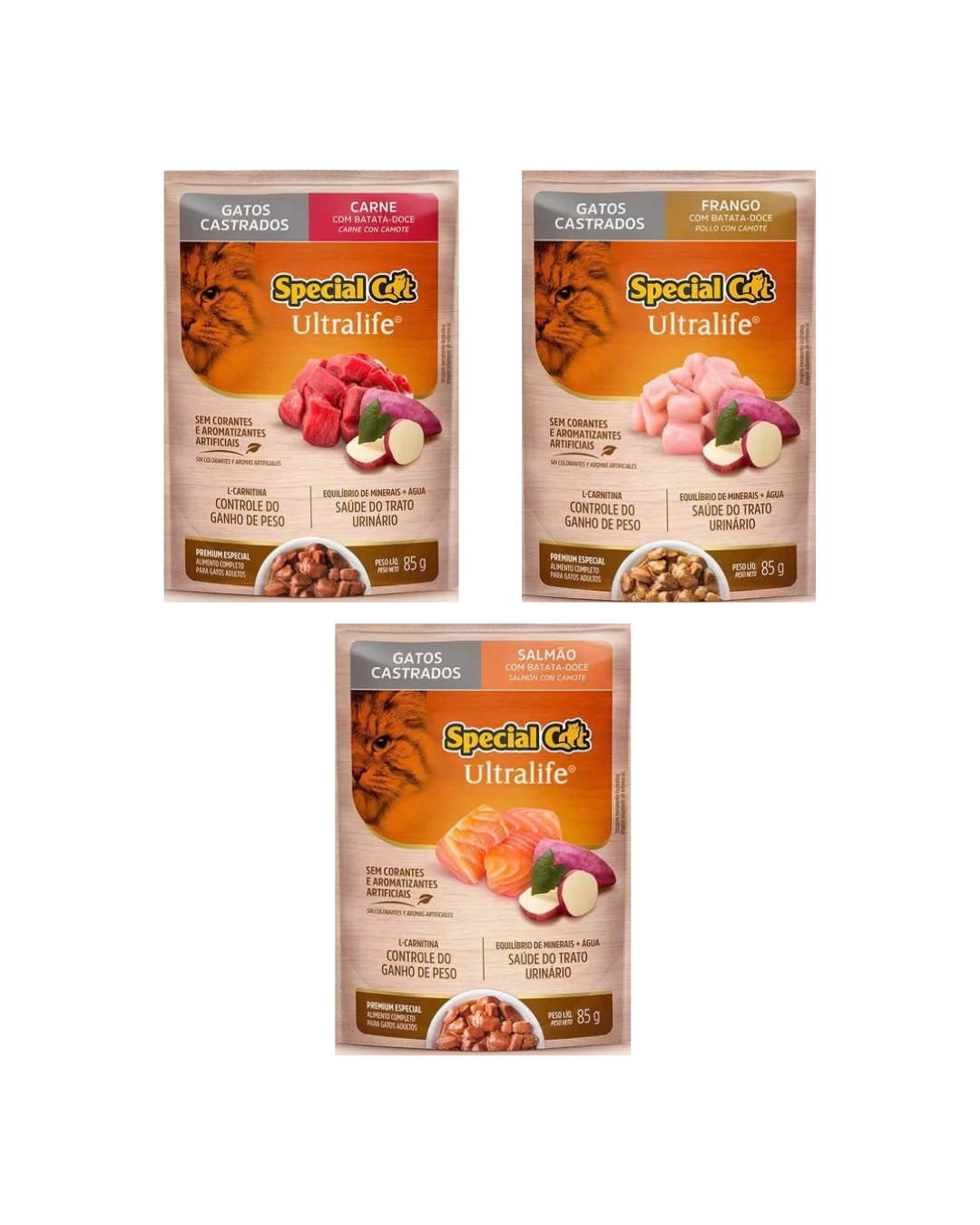 Sachê Special Cat Ultralife Castrado - 85g