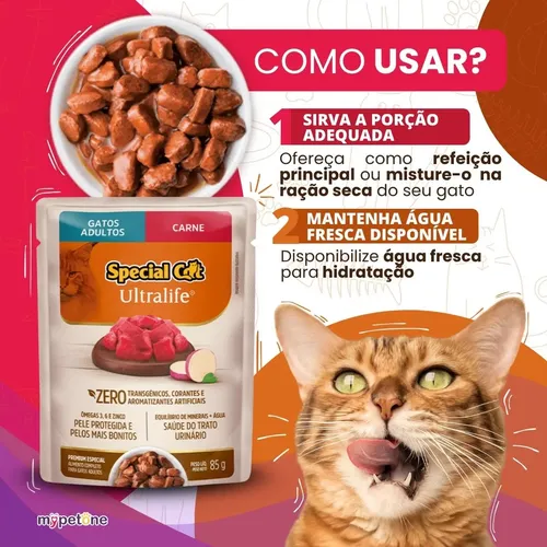 Sachê Special Cat Ultralife Adultos - 85g - Imagem 3