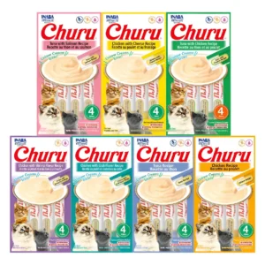 Petisco Cremoso Churu para Gatos Pct c/4 unidades - 56g