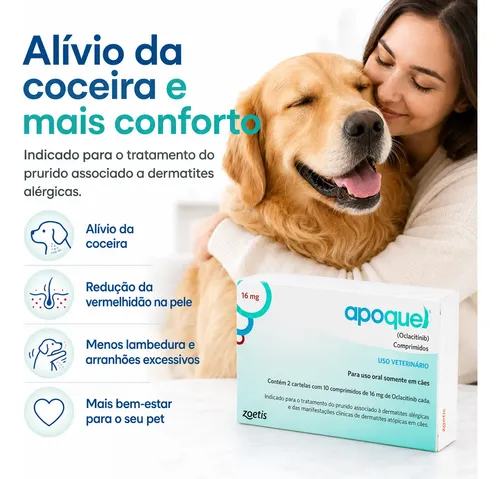 Apoquel 16mg - Tratamento para Coceira em Cães - Imagem 3