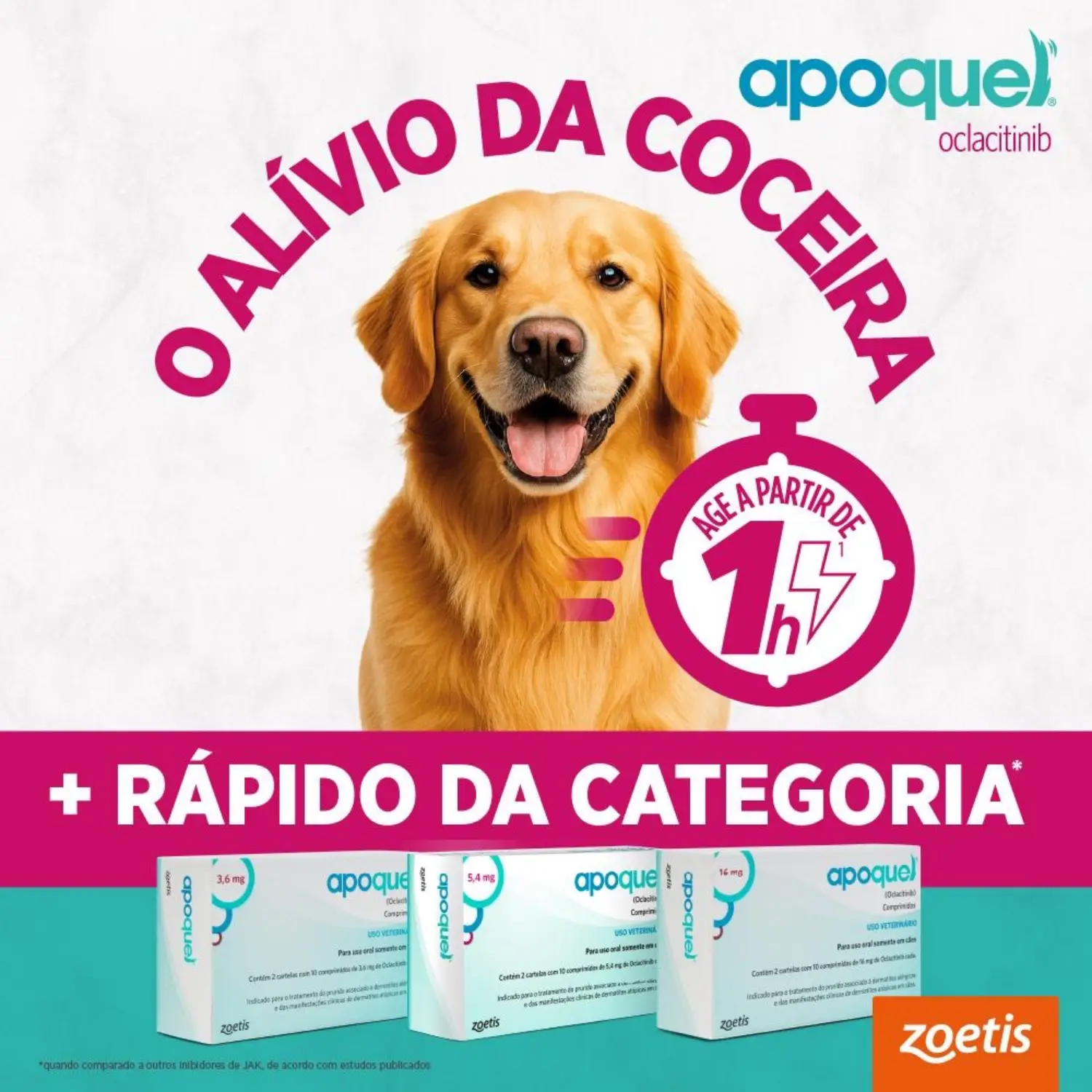 Apoquel 3,6mg - Tratamento para Coeceira em Cães - Imagem 3
