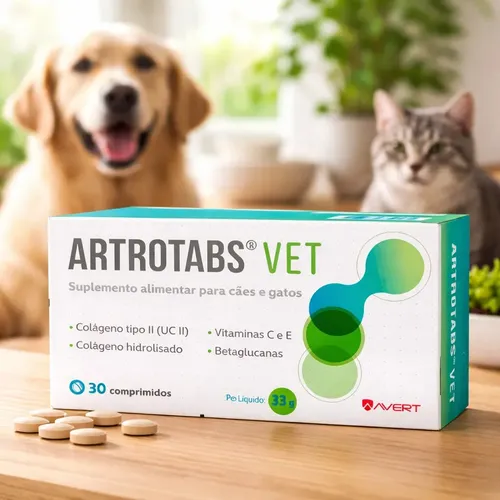 Artrotabs - Suplemento Alimentar para Cães e Gatos - 30 comprimidos - Imagem 3