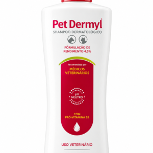 Shampoo Dermatológico Pet Dermil para Cães e Gatos - 300ml