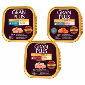 Patê Gran Plus Gourmet Gato Sabores 100g